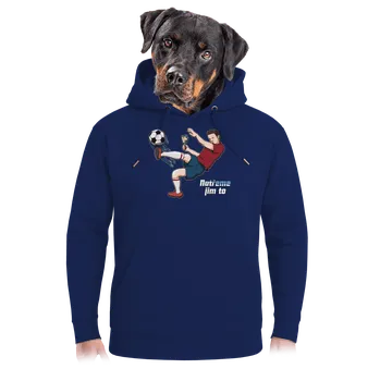 Pánská mikina Bastard Natřeme jim to - Fotbal unisex mikina premium Navy