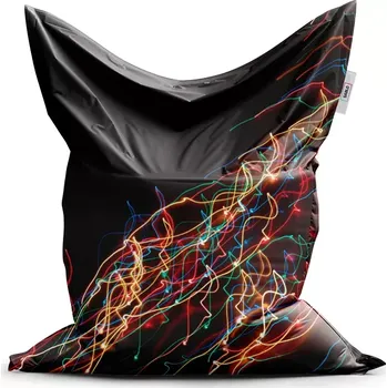 Sedací pytel Sablio Sedací vak Classic Světelný efekt - 150x100 cm