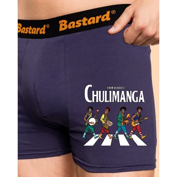 Trenýrky Bastard Chulimanga boxerky Blue Navy