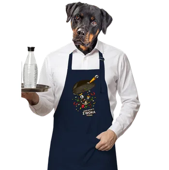 Kuchyňská zástěra Bastard Pan Wok zástěra Navy