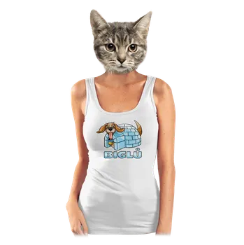 Bastard Biglů dámské tílko klasické White