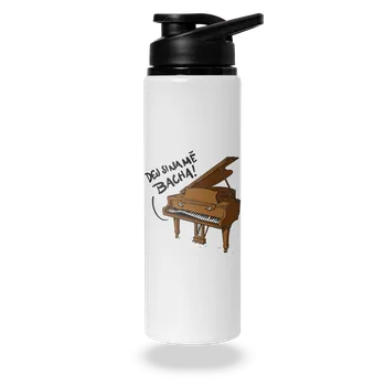 Láhev Bastard Dej si bacha lahev na vodu White