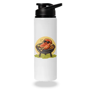 Láhev Bastard Letní flákárna lahev na vodu White