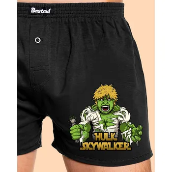 Trenýrky Bastard Hulk Skywalker pánské trenky Black