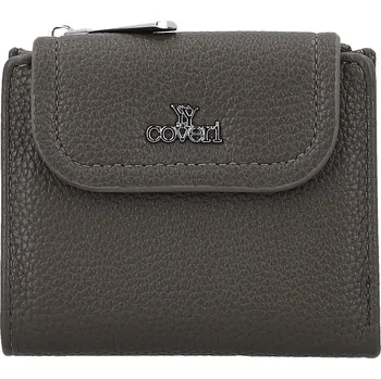 Peněženka Trendy dámská mini koženková peněženka Coveri Bobbi, tmavě šedá