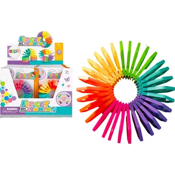 Hračka pro nejmenší Mamido Senzorická hračka Antistresový náramek Pružina