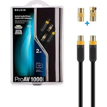 Belkin Anténní kabel s adaptérem - ProAV 1000 Series - 2m AV10008qp2M