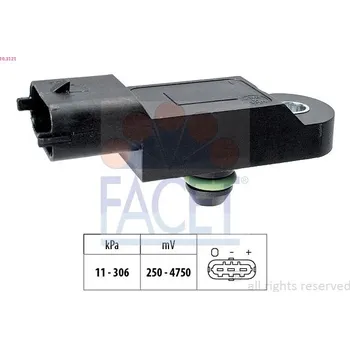 Čidlo automobilu Snímač, plnicí tlak FACET 10.3121