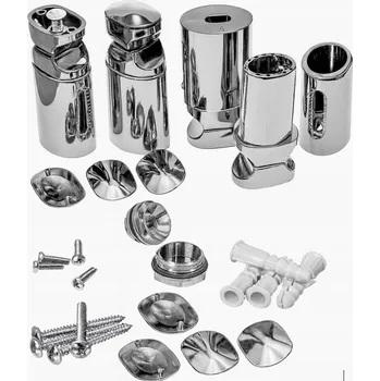 Radiátor Montážní sada pro koupelnový radiátor žebříkový ELIPSA CHROM!