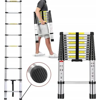 Žebřík Žebřík StandHeiz hliníkový 15 příček 5,80 m 150 kg