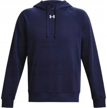 Pánská mikina MIKINA S KAPUCÍ KLOKANKA PÁNSKÁ UNDER ARMOUR RIVAL FLEECE HOODIE r S