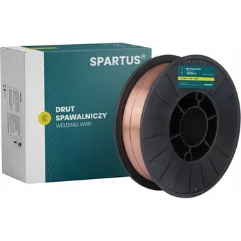 Svářečka Měděný svařovací drát MIG/MAG 1.2mm 5kg D200 ER70S-6 SPARTUS