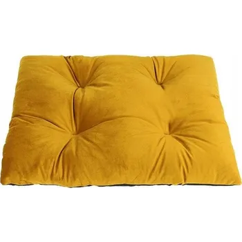 Pelíšek pro psa MIMIKO Pets Pelíšek Polštář Velvet 70x50cm hořčice