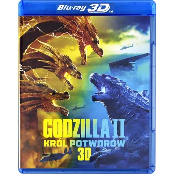 Blu-ray film Godzilla 2. Król potworów. Blu-ray 3D disk