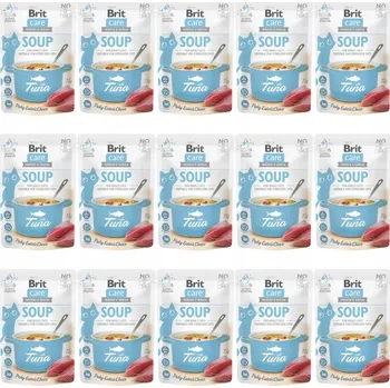 Krmivo pro kočku BRIT CARE SOUP krmivo mokrá polévka pro kočky Tuňák 15 x 75 g