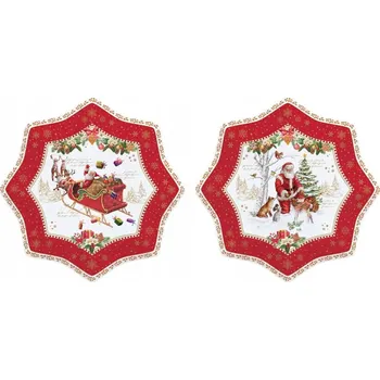 Talíř Talíř Christmas Memories 20 cm 2 ks Easy Life