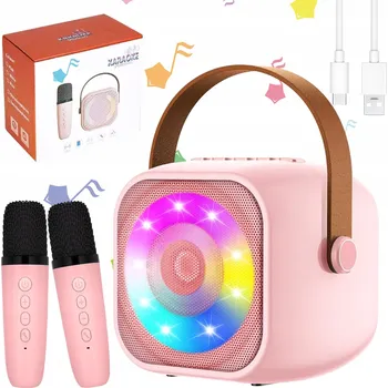Hudební nástroj pro děti MIKROFON S REPRODUKTOREM BLUETOOTH KARAOKE SADA PRO DĚTI