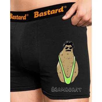 Trenýrky Bastard Bramborat boxerky Black