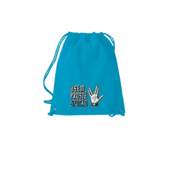 Sportovní vak Bastard Jsem Spocko vak Blue Atol