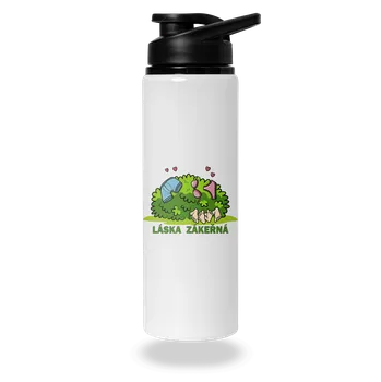 Láhev Bastard Láska zákeřná lahev na vodu White