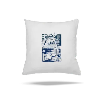 Polštář Bastard B16: Zažít Žižkov polštář White