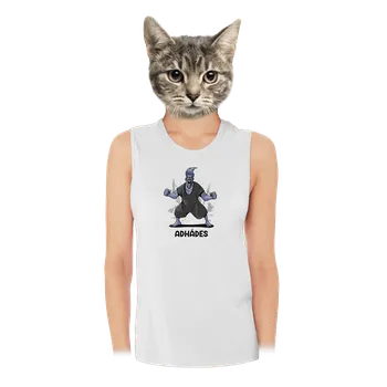 Bastard Adhádes dámské tílko volné White