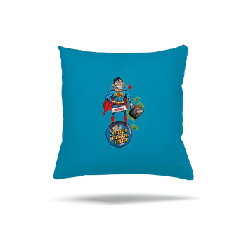Polštář Bastard Supermachoman polštář Blue Turquoise