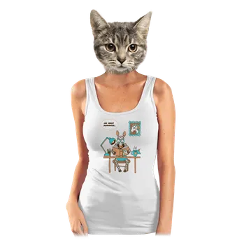 Bastard Jak sbalit jednorožce dámské tílko klasické White