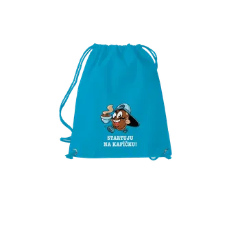 Sportovní vak Bastard Startuju na kafíčku vak Blue Atol