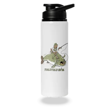 Láhev Bastard Tolstolobýk lahev na vodu White