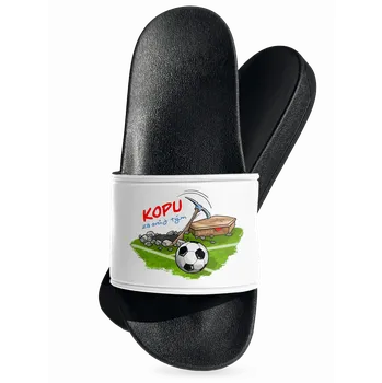 Pánské pantofle Bastard Kopu za svůj tým pantofle White