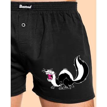 Trenýrky Bastard Skunk pánské trenky Black