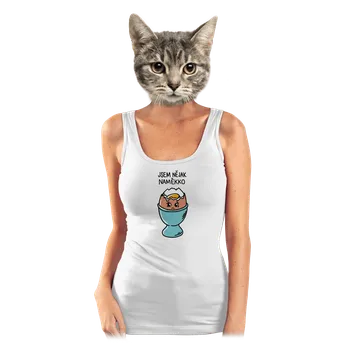 Bastard Naměkko dámské tílko klasické White