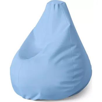 Sedací pytel Sablio Sedací vak Pear Modrá sky blue - 70 x 95 x 15 cm