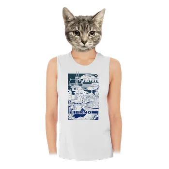 Bastard B16: Zažít Brno dámské tílko volné White