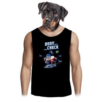 Pánské tílko Bastard Body check pánské tílko Black