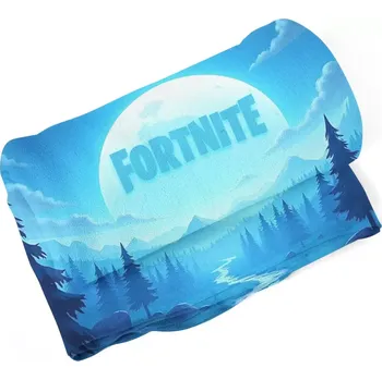 deka Sablio Deka FORTNITE Modré údolí s měsícem - 150x120 cm