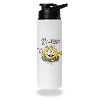 Láhev Bastard Slunce v duši lahev na vodu White