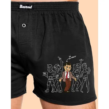 Trenýrky Bastard Já na párty pánské trenky Black