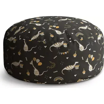Taburet Sablio Taburet Circle Dinosauří párty: 38x48 cm