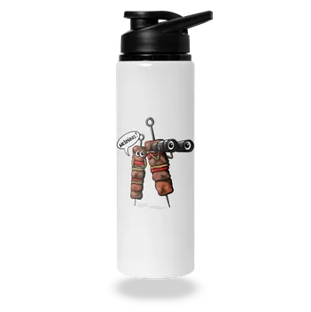 Láhev Bastard Nešpízuj lahev na vodu White