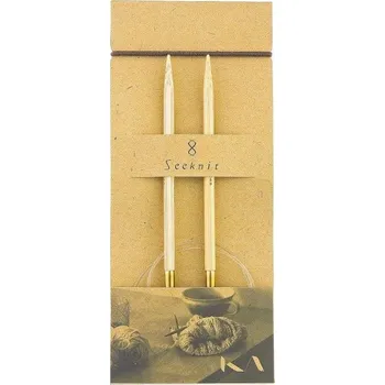 Jehlice Seeknit Kinki Amibari Kruhové jehlice Seeknit Shirotake 80 cm / 2,5 mm