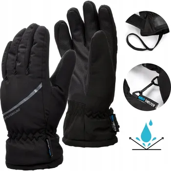 Rukavice Zimní sportovní rukavice METEOR HIEMIS XL nepromokavé, s gumou