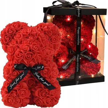 Obraz DÁREK PRO DÍVKU DCERU ŽENU MANŽELKU K NAROZENINÁM SVÁTKŮM MIKULÁŠE MEDVÍDEK LED