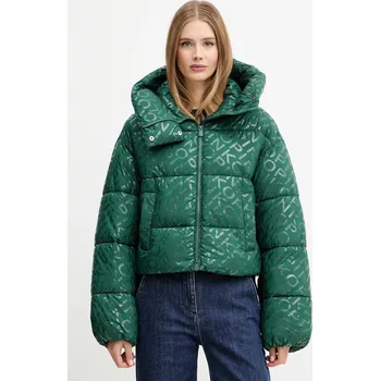 Bunda Pinko zelená barva, zimní, 105438 A2PY 105438.A2PY 79X, vel. XL