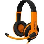 Defender Warhead G-120, herní sluchátka s mikrofonem, ovládání hlasitosti, černo-oranžová,rychlé dodání
