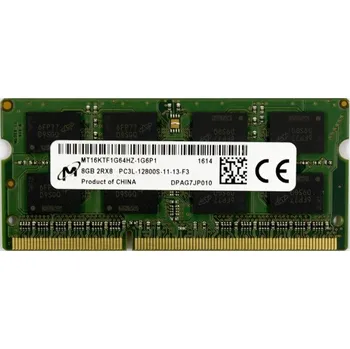 Operační paměť Micron SODIMM DDR3L 8GB 1600MHz CL11 MT16KTF1G64HZ-1G6P1 11-13-F3 1,35V