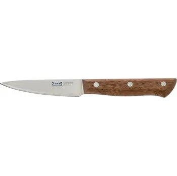 Kuchyňský nůž IKEA VARDAGEN Nůž zeleniny , nerezová ocel /ořech, 9 cm