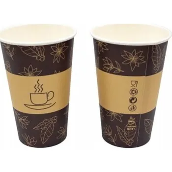 Jednorázové nádobí Papírové kelímky na jedno použití, event, HoReCa, bistro, 100% eko 180 ml 50 ks