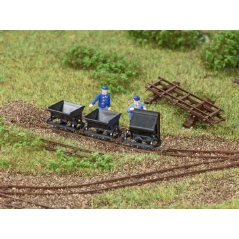 Modelářství Vozíky polní dráhy kiplóry 3 ks TTf - Auhagen 43702